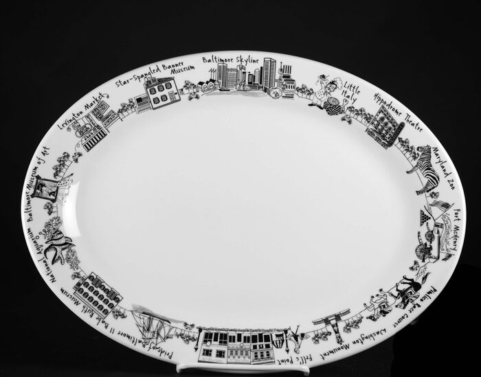 Baltimore Oval Platter