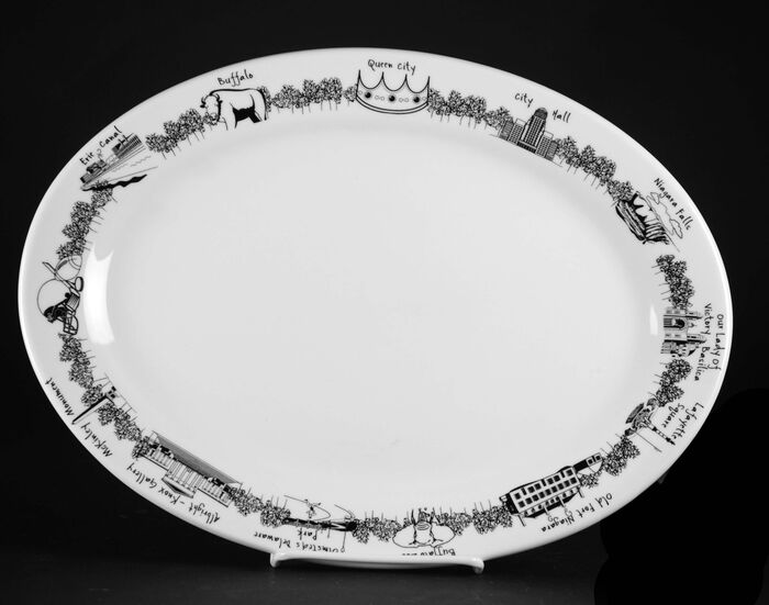 Buffalo Oval Platter