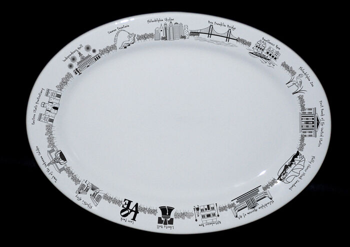 Philadelphia Oval Platter